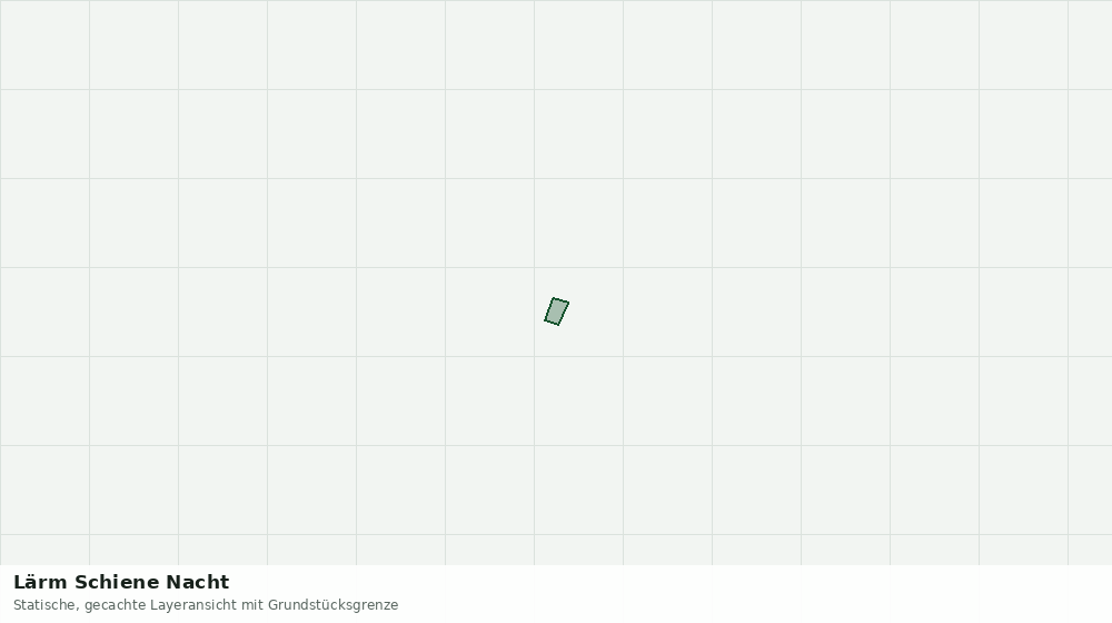 Statische Kartenansicht: Lärm Schiene Nacht