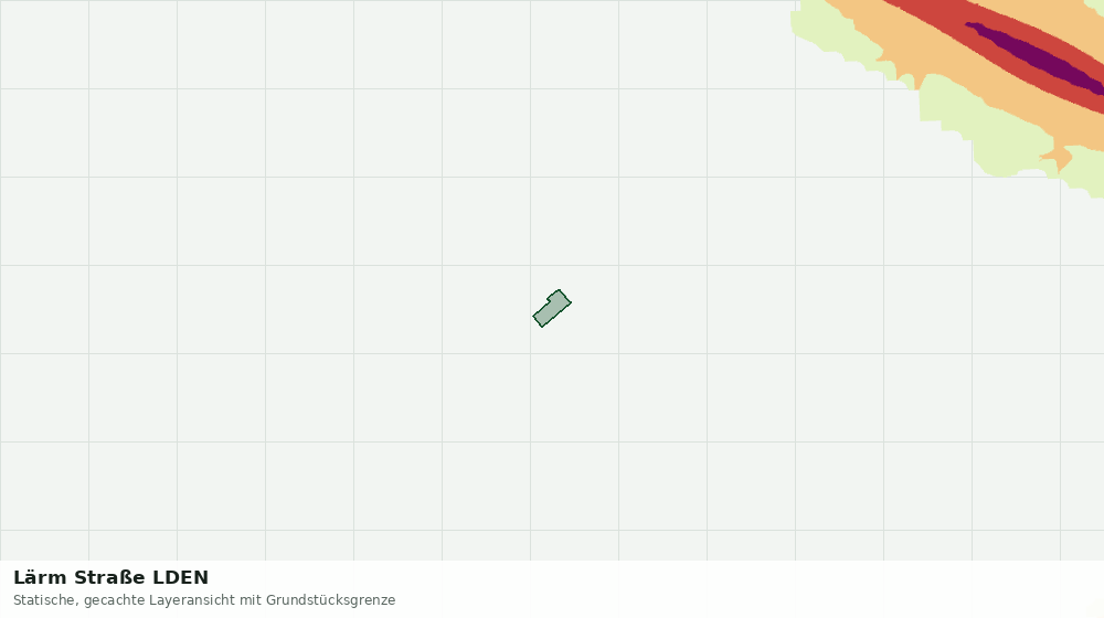 Statische Kartenansicht: Lärm Straße LDEN