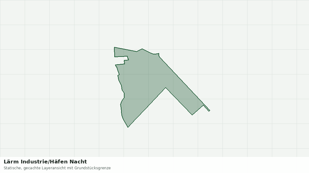 Statische Kartenansicht: Lärm Industrie/Häfen Nacht
