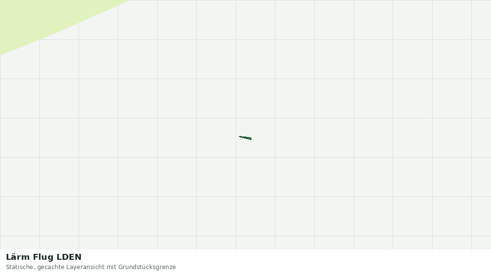 Statische Kartenansicht: Lärm Flug LDEN