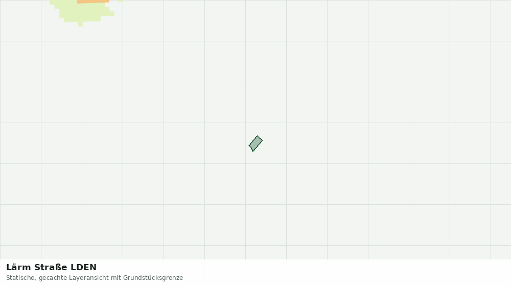 Statische Kartenansicht: Lärm Straße LDEN