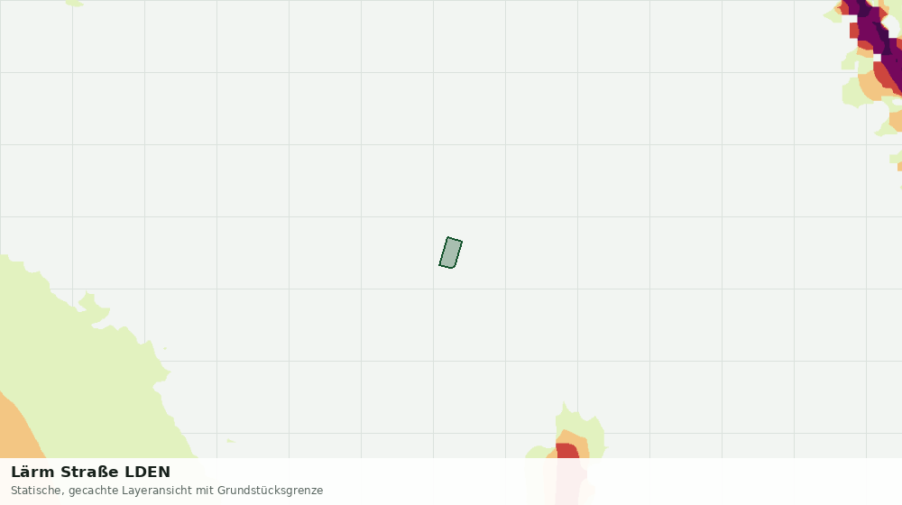 Statische Kartenansicht: Lärm Straße LDEN