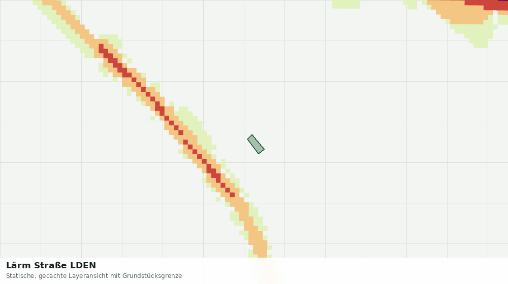 Statische Kartenansicht: Lärm Straße LDEN