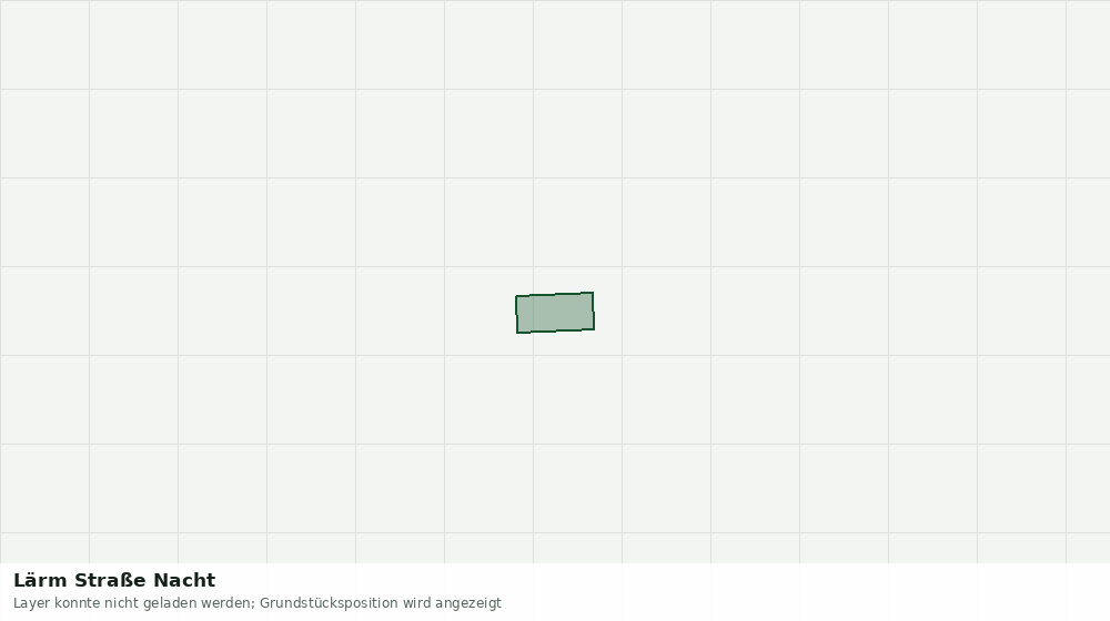 Statische Kartenansicht: Lärm Straße Nacht