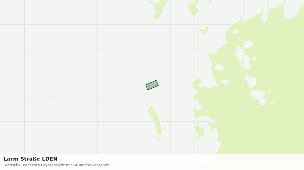 Statische Kartenansicht: Lärm Straße LDEN