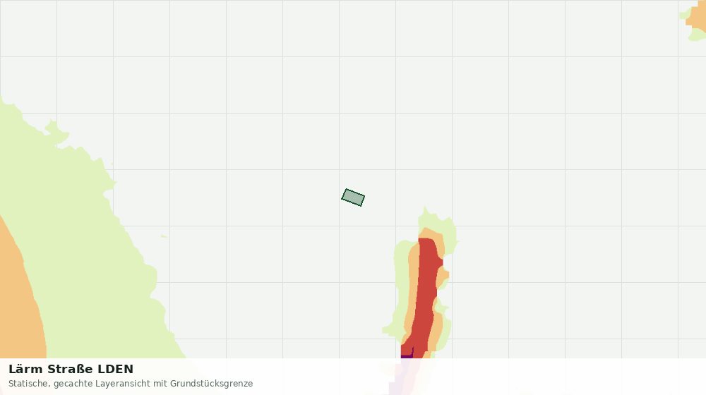 Statische Kartenansicht: Lärm Straße LDEN