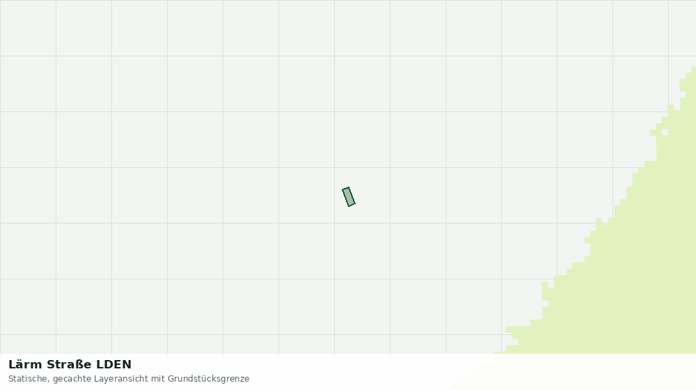 Statische Kartenansicht: Lärm Straße LDEN