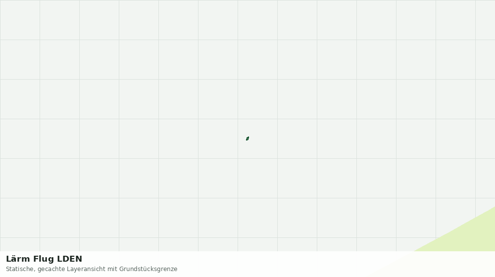 Statische Kartenansicht: Lärm Flug LDEN
