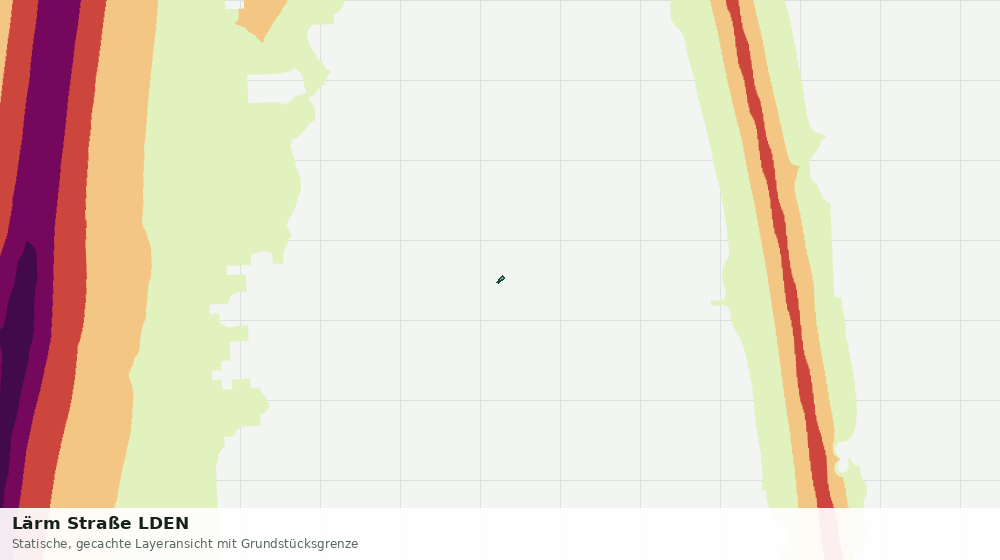 Statische Kartenansicht: Lärm Straße LDEN