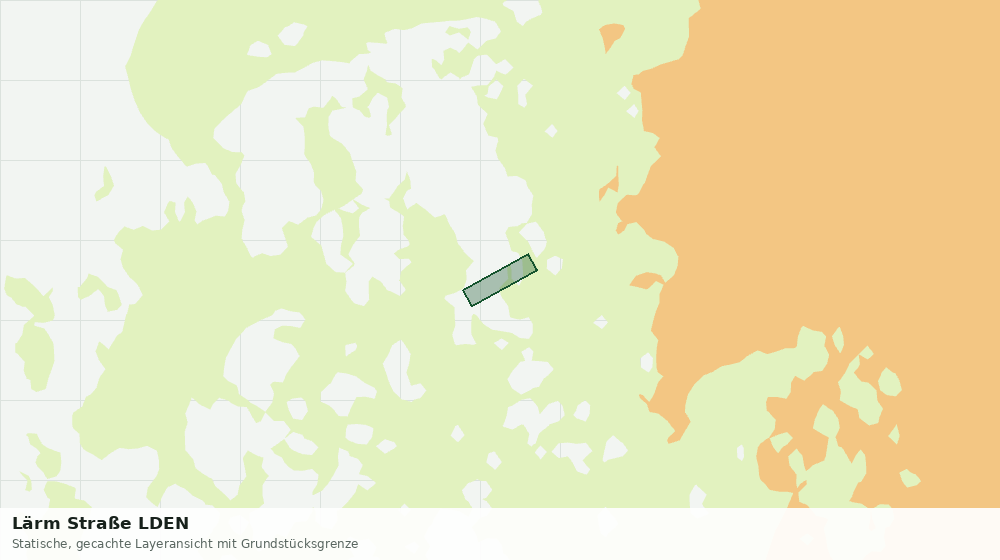 Statische Kartenansicht: Lärm Straße LDEN