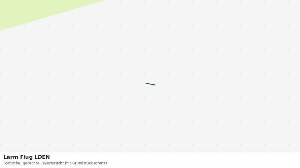 Statische Kartenansicht: Lärm Flug LDEN