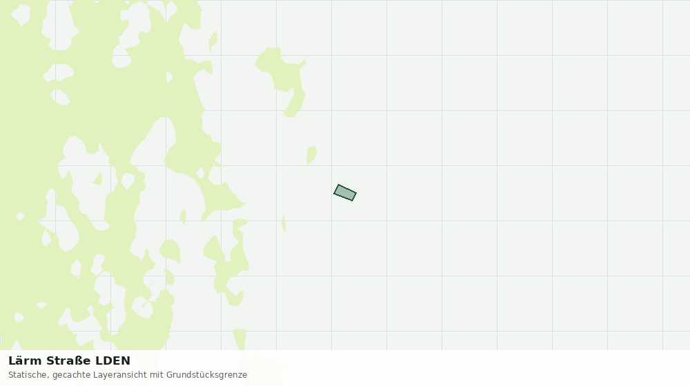 Statische Kartenansicht: Lärm Straße LDEN