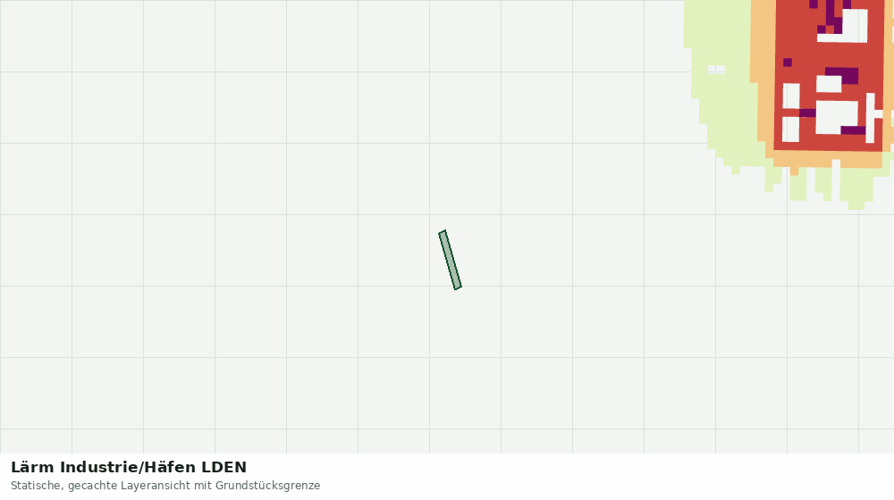 Statische Kartenansicht: Lärm Industrie/Häfen LDEN