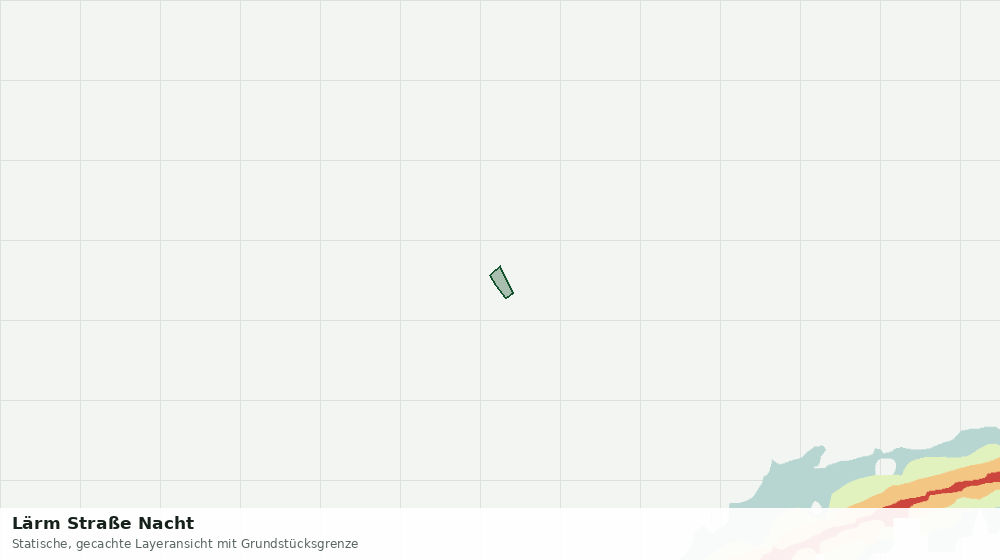 Statische Kartenansicht: Lärm Straße Nacht