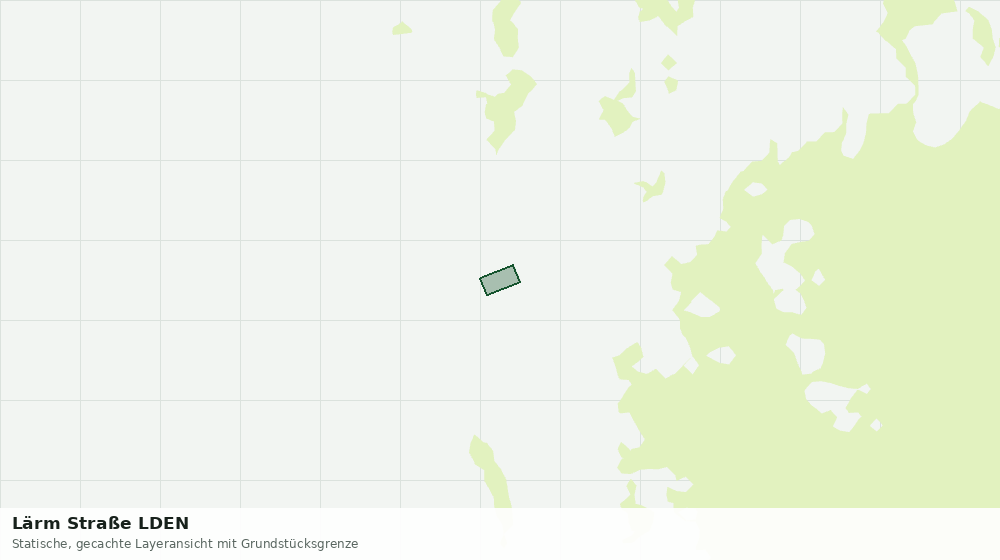 Statische Kartenansicht: Lärm Straße LDEN