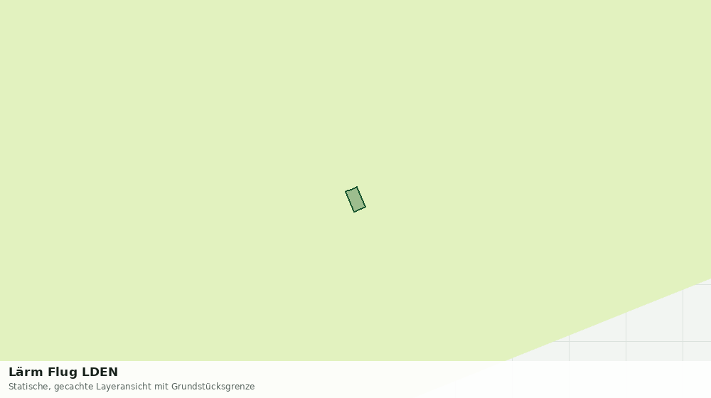 Statische Kartenansicht: Lärm Flug LDEN