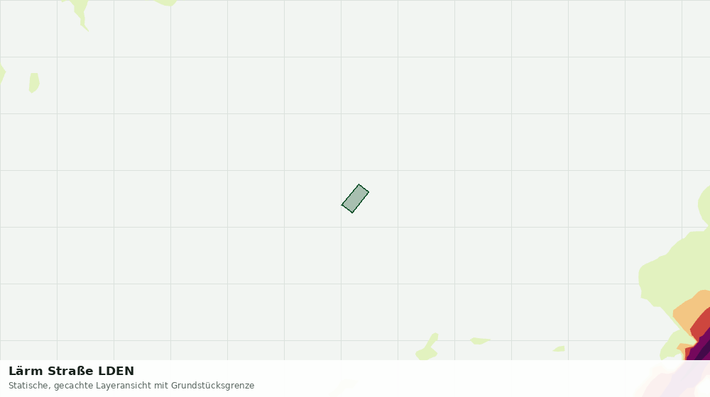 Statische Kartenansicht: Lärm Straße LDEN