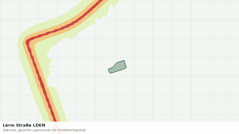 Statische Kartenansicht: Lärm Straße LDEN