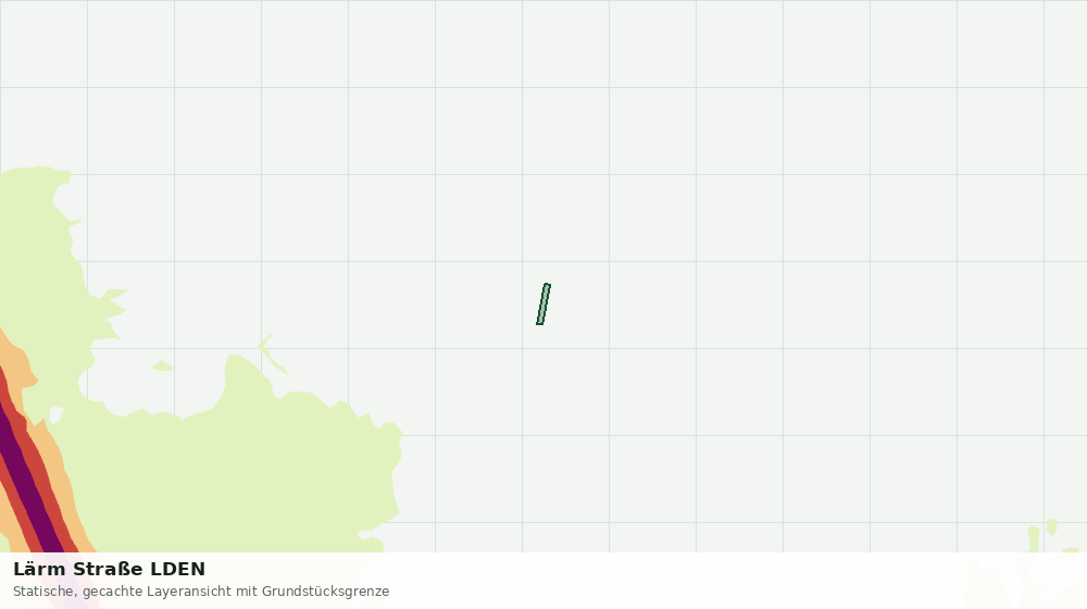 Statische Kartenansicht: Lärm Straße LDEN