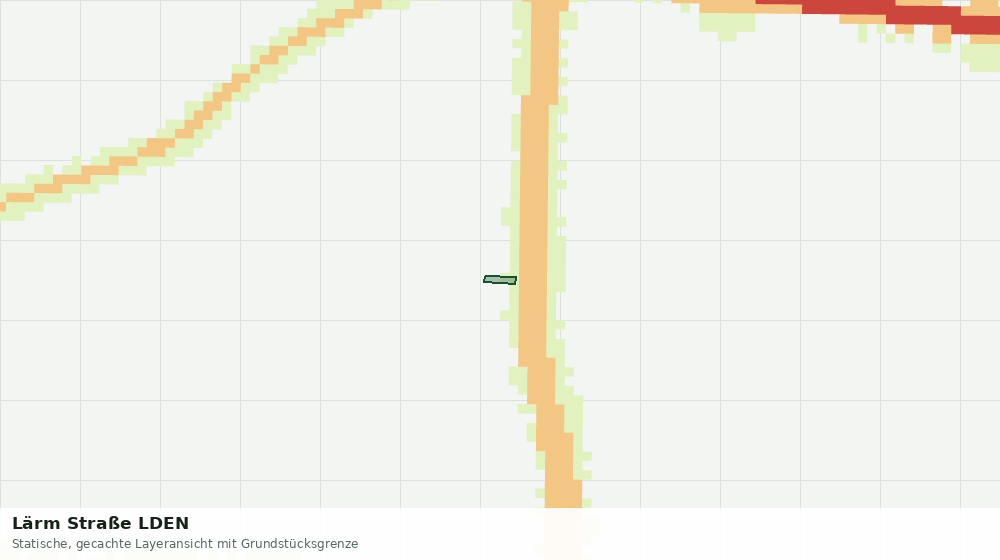 Statische Kartenansicht: Lärm Straße LDEN