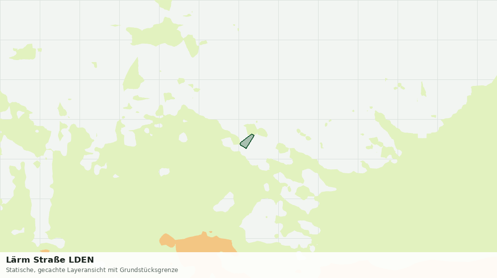 Statische Kartenansicht: Lärm Straße LDEN