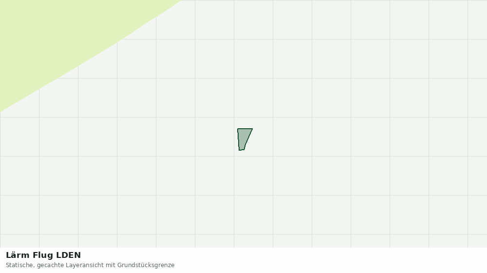 Statische Kartenansicht: Lärm Flug LDEN