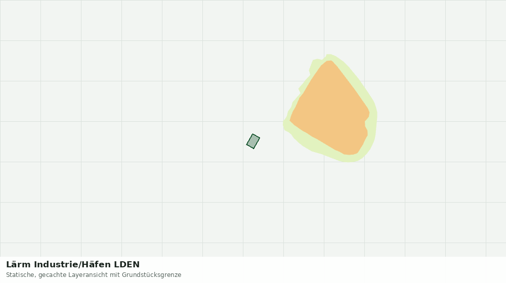 Statische Kartenansicht: Lärm Industrie/Häfen LDEN