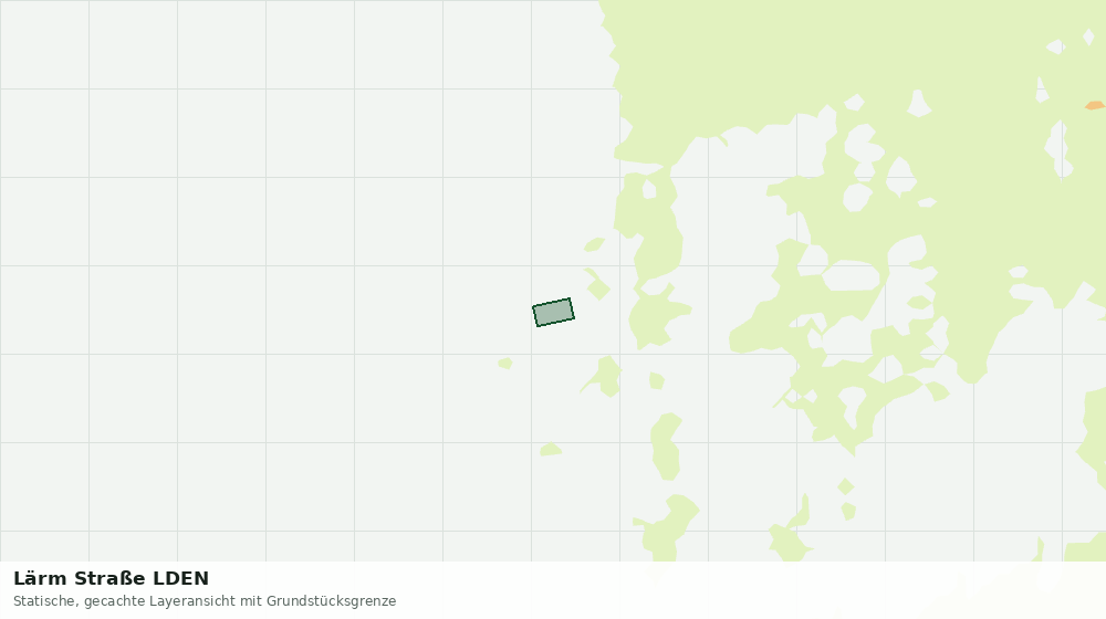 Statische Kartenansicht: Lärm Straße LDEN