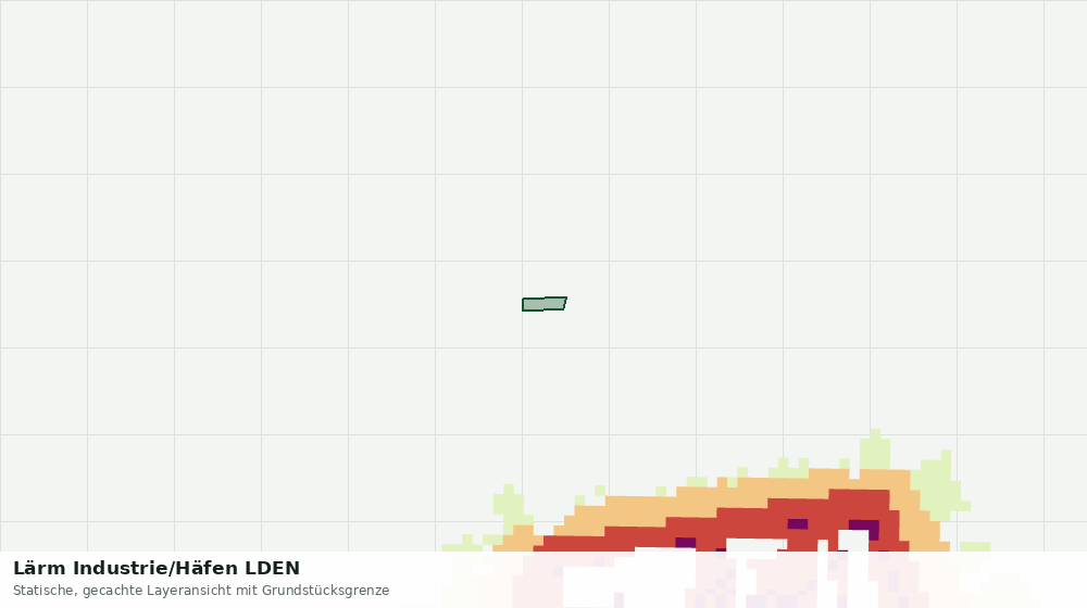 Statische Kartenansicht: Lärm Industrie/Häfen LDEN