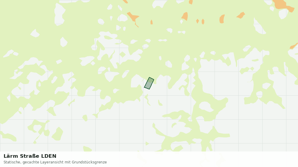 Statische Kartenansicht: Lärm Straße LDEN