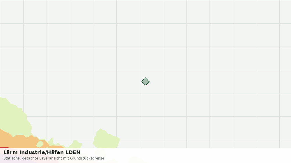 Statische Kartenansicht: Lärm Industrie/Häfen LDEN