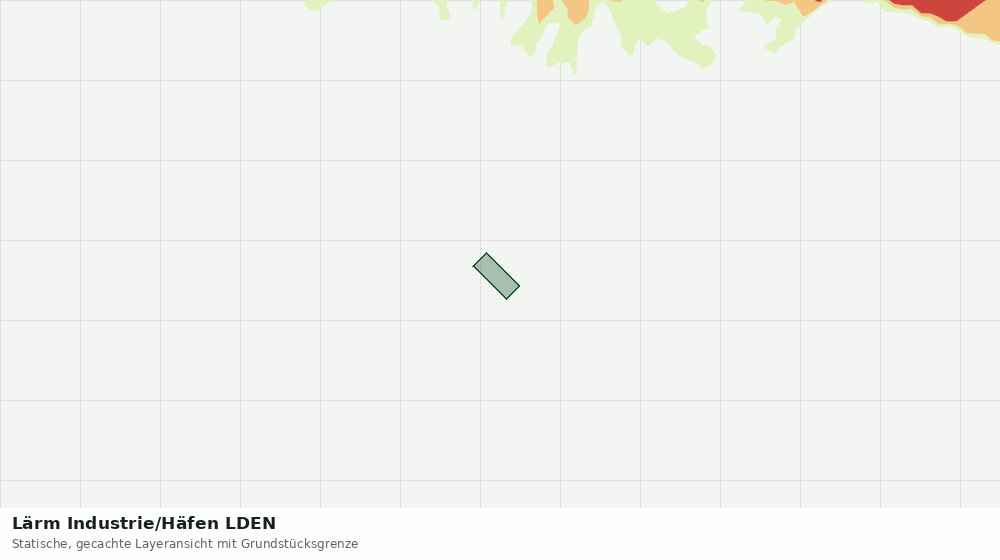 Statische Kartenansicht: Lärm Industrie/Häfen LDEN