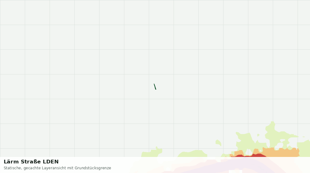 Statische Kartenansicht: Lärm Straße LDEN