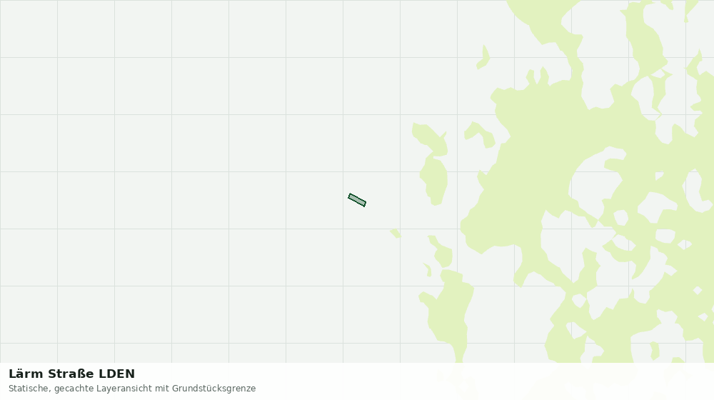 Statische Kartenansicht: Lärm Straße LDEN