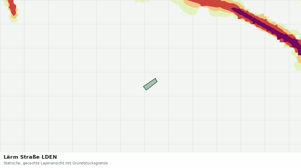 Statische Kartenansicht: Lärm Straße LDEN