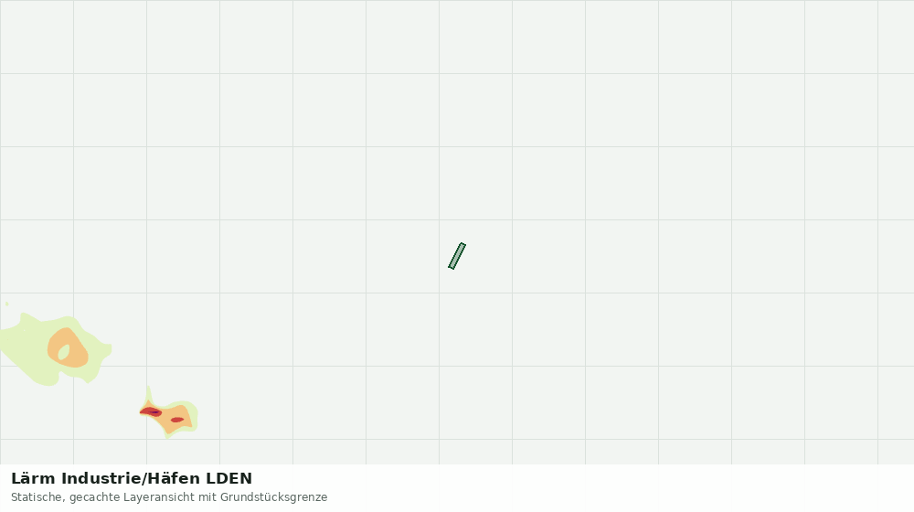 Statische Kartenansicht: Lärm Industrie/Häfen LDEN