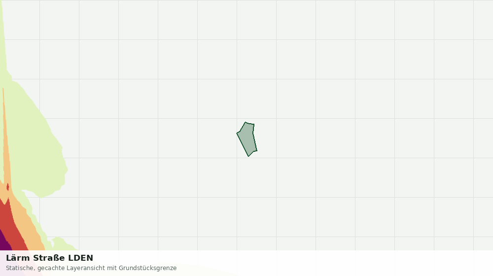 Statische Kartenansicht: Lärm Straße LDEN