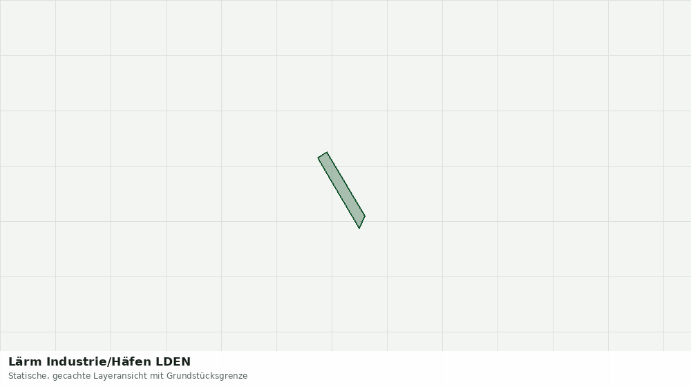 Statische Kartenansicht: Lärm Industrie/Häfen LDEN