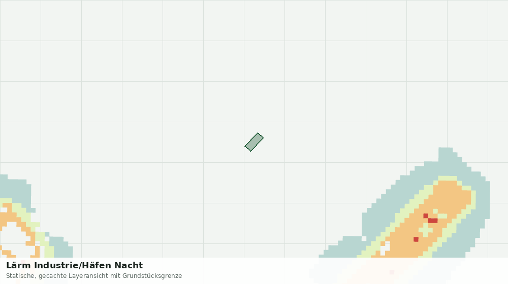 Statische Kartenansicht: Lärm Industrie/Häfen Nacht