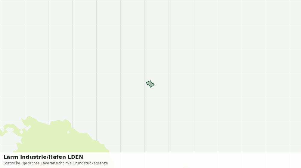 Statische Kartenansicht: Lärm Industrie/Häfen LDEN