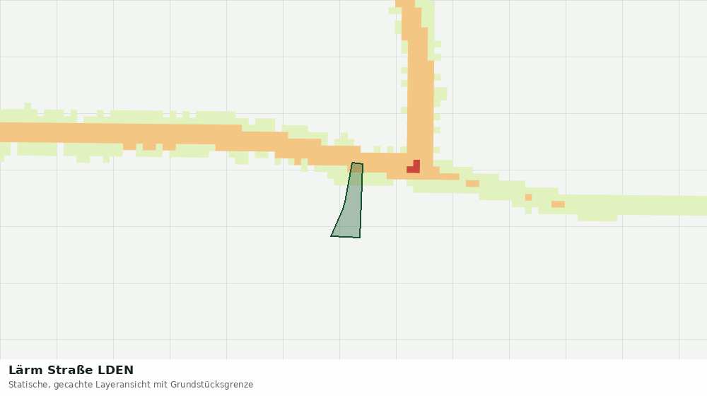 Statische Kartenansicht: Lärm Straße LDEN