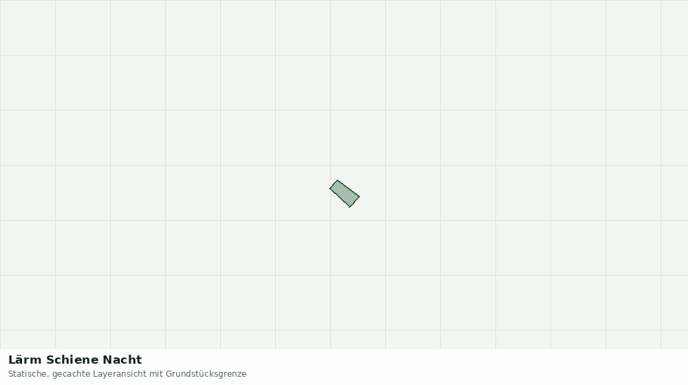 Statische Kartenansicht: Lärm Schiene Nacht