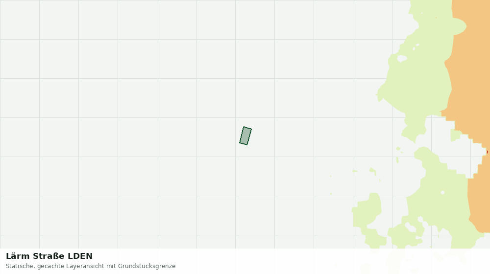 Statische Kartenansicht: Lärm Straße LDEN