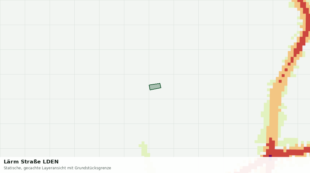 Statische Kartenansicht: Lärm Straße LDEN