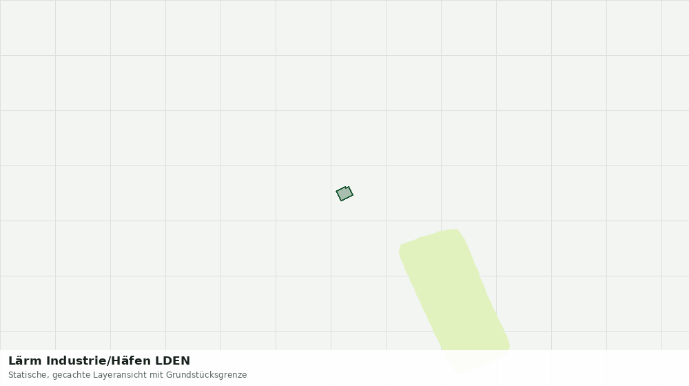 Statische Kartenansicht: Lärm Industrie/Häfen LDEN
