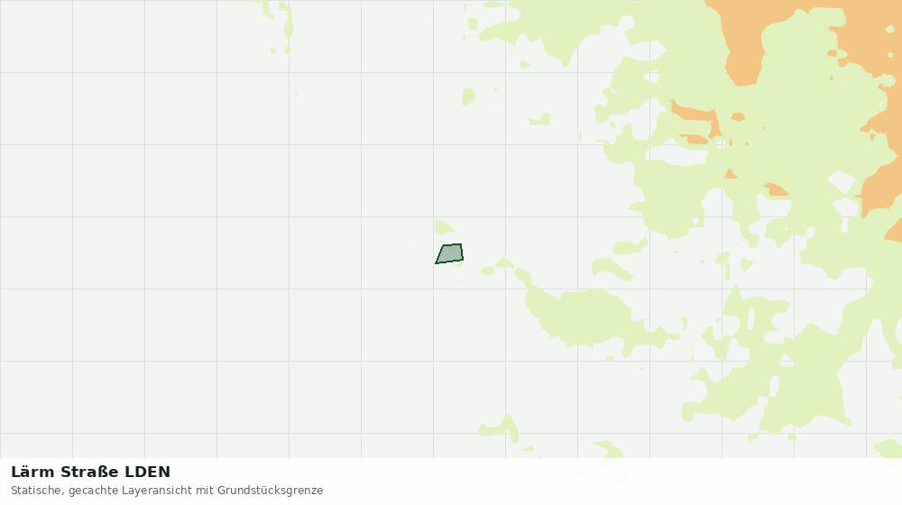 Statische Kartenansicht: Lärm Straße LDEN