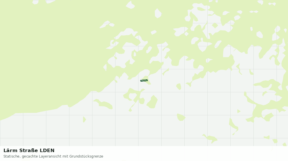 Statische Kartenansicht: Lärm Straße LDEN