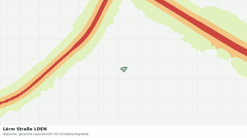 Statische Kartenansicht: Lärm Straße LDEN