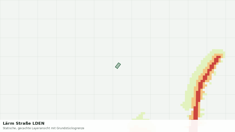 Statische Kartenansicht: Lärm Straße LDEN