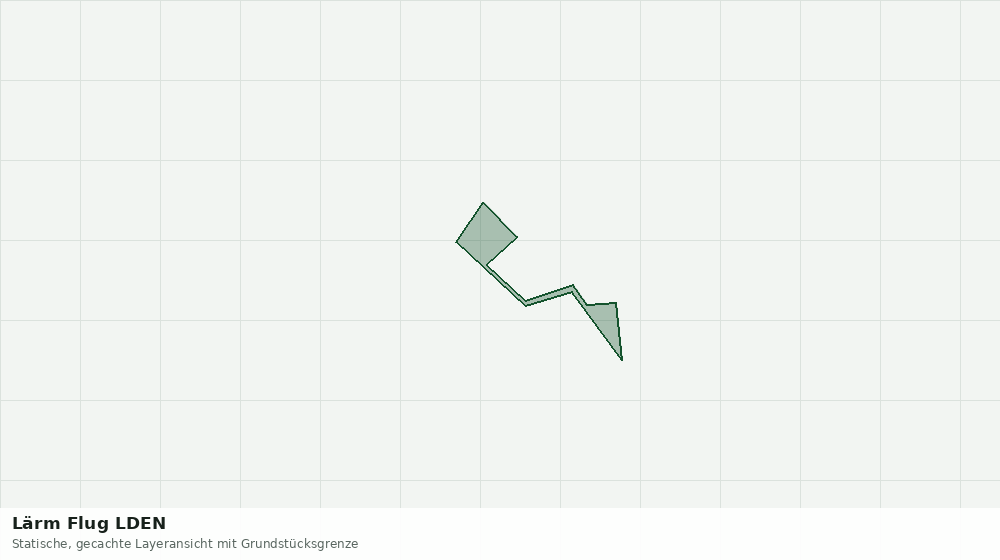 Statische Kartenansicht: Lärm Flug LDEN